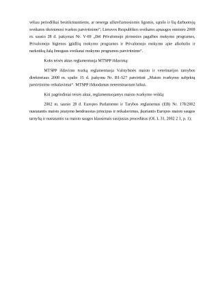 BAIGIAMOSIOS PRAKTIKOS ATASKAITA. Amber Grill restoranas. Paveikslėlis 7