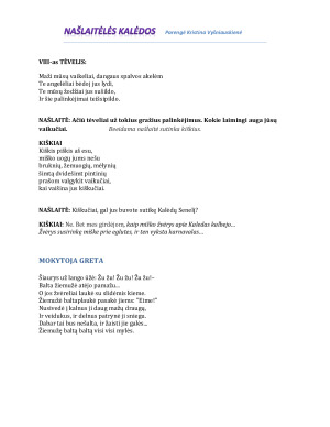 Našlaitėlės Kalėdos. Scenarijus. Paveikslėlis 6