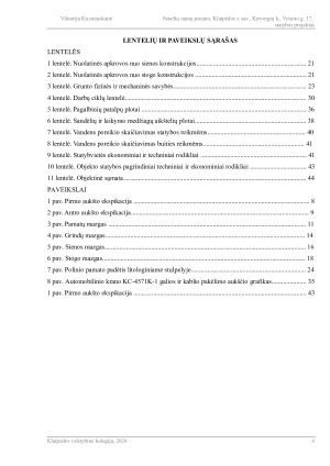 SENELIŲ NAMŲ PASTATO STATYBOS PROJEKTAS. Paveikslėlis 4