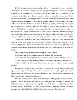 VILKAVIŠKIO MOKSLEIVIŲ POŽIŪRIO Į KLASĖS BENDRUOMENĘ IR EMPATIŠKUMO SĄSAJOS. Paveikslėlis 9