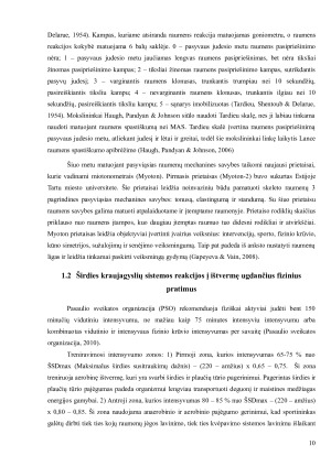 IŠTVERMĘ LAVINANČIŲ PRATIMŲ ĮTAKA RAUMENŲ PASYVIOSIOMS MECHANINĖMS SAVYBĖMS BEI ŠIRDIES IR KRAUJAGYSLIŲ SISTEMAI. Paveikslėlis 10
