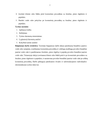 KOSMETINIŲ PROCEDŪRŲ SU FERULINE, PIENO RŪGŠTIMIS IR PEPTIDAIS KOMPLEKSINIS POVEIKIS BRANDŽIAI JAUTRIAI VEIDO ODAI 63M MOTERS ATVEJIS. Paveikslėlis 7