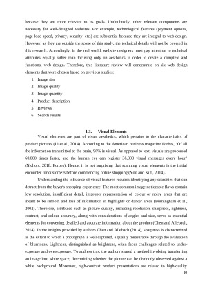 PERCEIVED IRRITATION IN ONLINE SHOPPING EXAMINING THE IMPACT OF VISUAL AND INFORMATIONAL ELEMENTS ON PURCHASE INTENTION BY COMPARING SEARCH AND EXPERIENCE GOODS. Paveikslėlis 10