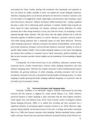 PERCEIVED IRRITATION IN ONLINE SHOPPING EXAMINING THE IMPACT OF VISUAL AND INFORMATIONAL ELEMENTS ON PURCHASE INTENTION BY COMPARING SEARCH AND EXPERIENCE GOODS. Paveikslėlis 8