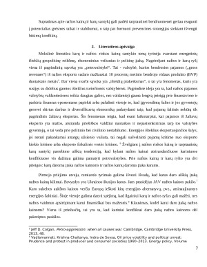 NAFTOS RINKOS KAINŲ POVEIKIS VALSTYBIŲ AGRESIJAI. RUSIJOS ATVEJIS. Paveikslėlis 7