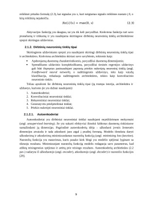 Dirbtinių neuroninių tinklų schemų brėžimo programa Artificial Neural Network Plotting Software. Paveikslėlis 8