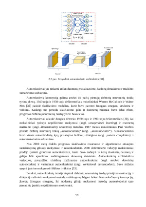 Dirbtinių neuroninių tinklų schemų brėžimo programa Artificial Neural Network Plotting Software. Paveikslėlis 9