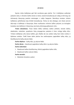 Kalbų rūšys ir sakymo būdai. Paveikslėlis 3
