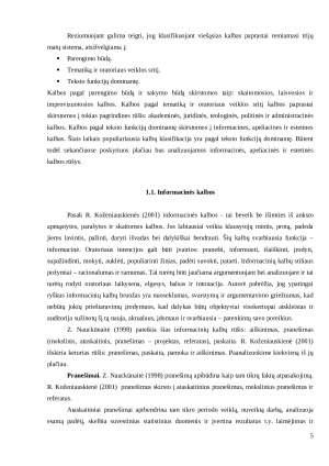 Kalbų rūšys ir sakymo būdai. Paveikslėlis 5
