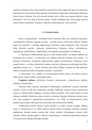 Kalbų rūšys ir sakymo būdai. Paveikslėlis 9