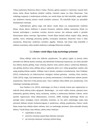 Vaizdo klipo analizė. Paveikslėlis 7