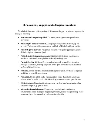 Kaip galėčiau siekti išminties?. Paveikslėlis 6