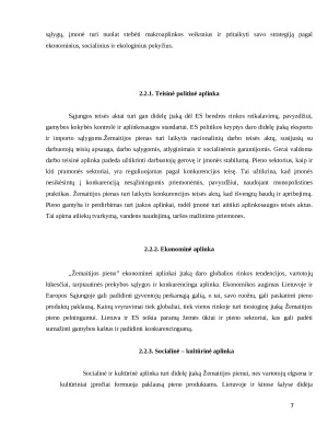 UAB „ŽEMAITIJOS PIENAS“ RINKODARINĖS SITUACIJOS ANALIZĖ. Paveikslėlis 7