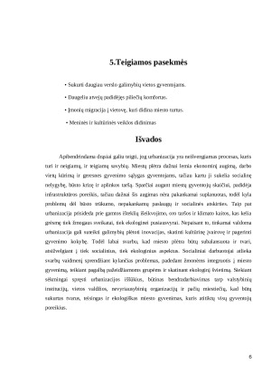 Urbanizacija ir socialinės ekologijos iššūkiai socialiniame gyvenime. Paveikslėlis 6