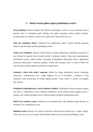 Pasitikėjimas savimi - sėkminga karjera. Paveikslėlis 7