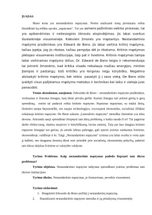 Nestandartinis mąstymas. Paveikslėlis 3