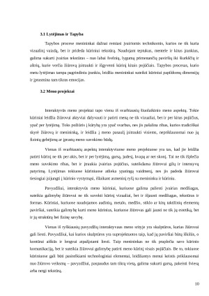 Lytėjimo svarba kūryboje. Paveikslėlis 10