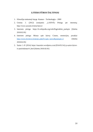 Laisvė. Paveikslėlis 10