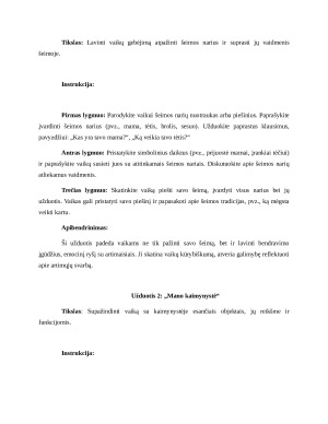 Vaiko ugdymas nuo gimimo iki 3 metų. Individuali užduotis. . Paveikslėlis 2