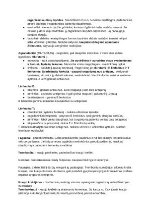 Kraujo sudėtis ir funkcijos. Paveikslėlis 3