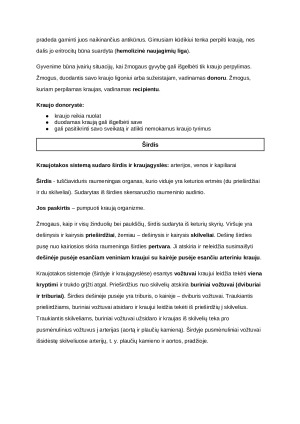 Kraujo sudėtis ir funkcijos. Paveikslėlis 6