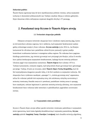 Krymas ir Šiaurės Kipras, panašumai ir skirtumai. Paveikslėlis 6