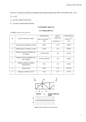 Vienanavio pramoninio pastato skersinio rėmo metalinių konstrukcijų projektavimas. Paveikslėlis 6