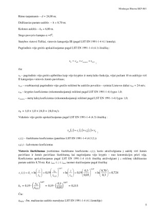 Vienanavio pramoninio pastato skersinio rėmo metalinių konstrukcijų projektavimas. Paveikslėlis 8