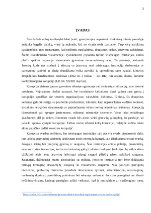 TEISĖSAUGOS INSTITUCIJOS IR KORUPCIJA. Paveikslėlis 3