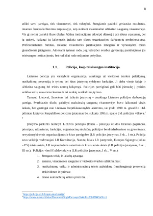 TEISĖSAUGOS INSTITUCIJOS IR KORUPCIJA. Paveikslėlis 8