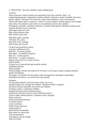 Vestuvių scenarijus. Paveikslėlis 7