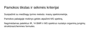 Medžiagų tyrimo metodai masių spektrometrija MS. Paveikslėlis 2