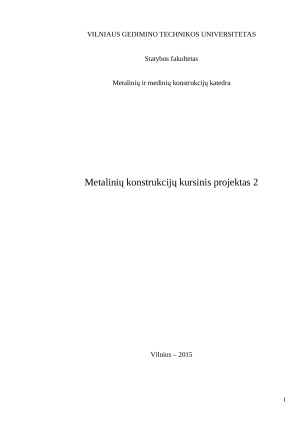 Gamybinio pastato projektavimas pagal eurokoda