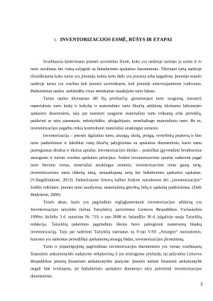 Inventorizacija. Paveikslėlis 2