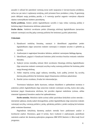 PREKĖS ILGALAIKIŠKUMO (ILGO TARNAVIMO VARTOTOJUI) SAVYBIŲ ĮTAKA VARTOTOJŲ POŽIŪRIUI IR KETINIMUI ĮSIGYTI IŠMANIUOSIUS TELEFONUS. Paveikslėlis 9