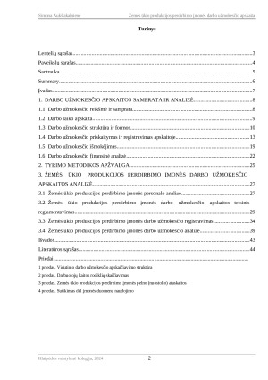 ŽEMĖS ŪKIO PRODUKCIJOS PERDIRBIMO ĮMONĖS DARBO UŽMOKESČIO APSKAITA. Paveikslėlis 2