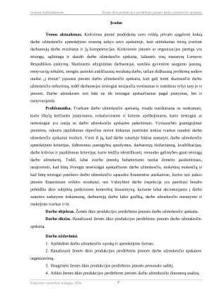 ŽEMĖS ŪKIO PRODUKCIJOS PERDIRBIMO ĮMONĖS DARBO UŽMOKESČIO APSKAITA. Paveikslėlis 7