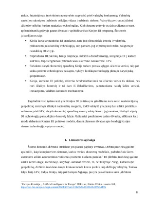 KINIJOS DIRBTINIO INTELEKTO POLITIKOS FORMAVIMAS NAUJOJO TECHNO-NACIONALIZMO POŽIŪRIU. Paveikslėlis 8