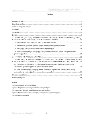 PEDAGOGŲ IR TĖVŲ PARTNERYSTĖ UGDANT TREJŲ-KETVERIŲ METŲ VAIKŲ KASDIENINIO GYVENIMO ĮGŪDŽIUS. Paveikslėlis 2