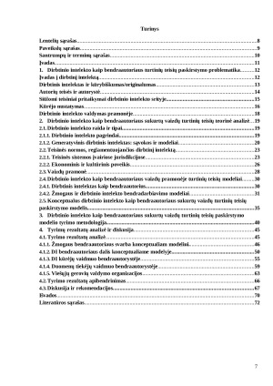 Dirbtinio intelekto kaip bendraautoriaus sukurtų vaizdų turtinių teisių paskirstymo modelis. Paveikslėlis 8