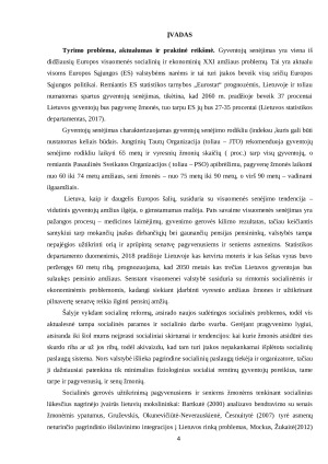 SOCIALINĖS GEROVĖS UŽTIKRINIMAS PAGYVENUSIŲ IR SENŲ ŽMONIŲ GYVENANČIŲ GLOBOS NAMUOSE SOCIALINIŲ LŪKESČIŲ ANALIZĖ. Paveikslėlis 4