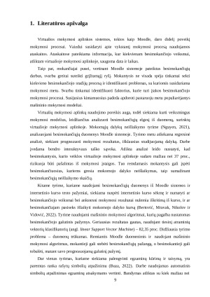 VIRTUALIOS MOKYMOSI APLINKOS DUOMENŲ ANALIZĖ IR KONVOLIUCINIŲ NEURONINIŲ TINKLŲ VERTINIMAS TEKSTUI ATPAŽINTI. Paveikslėlis 10