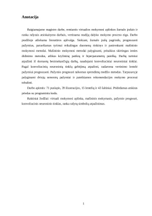 VIRTUALIOS MOKYMOSI APLINKOS DUOMENŲ ANALIZĖ IR KONVOLIUCINIŲ NEURONINIŲ TINKLŲ VERTINIMAS TEKSTUI ATPAŽINTI. Paveikslėlis 2