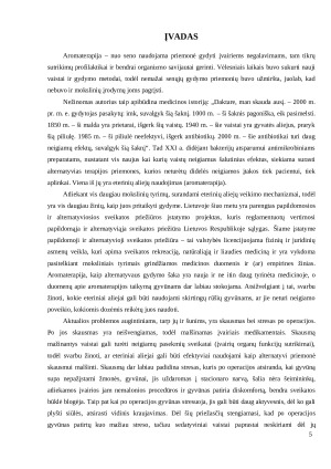 Pooperacinio skausmo ir streso mažinimas šunims taikant inhaliacinę aromaterapiją X veterinarijos klinikoje. Paveikslėlis 5