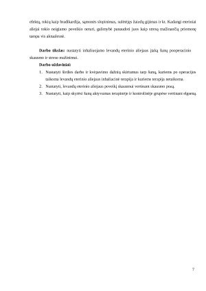 Pooperacinio skausmo ir streso mažinimas šunims taikant inhaliacinę aromaterapiją X veterinarijos klinikoje. Paveikslėlis 7