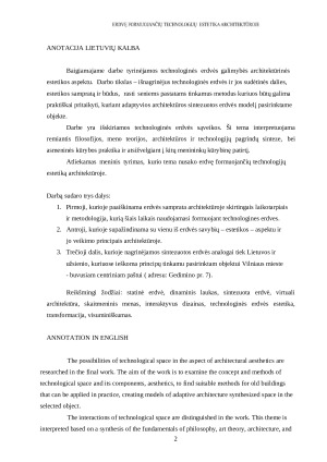 Erdvę formuojančių technologijų estetika architektūroje. Paveikslėlis 2