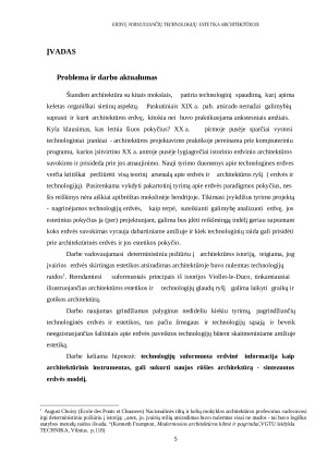 Erdvę formuojančių technologijų estetika architektūroje. Paveikslėlis 5