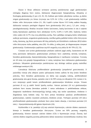 Ginekomastija etiopatogenezė, diagnostika, gydymas, indikacijos chirurginiam gydymui, chirurginio gydymo metodai, rezultatai, komplikacijos – literatūros apžvalga. Paveikslėlis 10