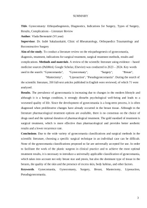 Ginekomastija etiopatogenezė, diagnostika, gydymas, indikacijos chirurginiam gydymui, chirurginio gydymo metodai, rezultatai, komplikacijos – literatūros apžvalga. Paveikslėlis 3