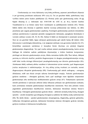 Ginekomastija etiopatogenezė, diagnostika, gydymas, indikacijos chirurginiam gydymui, chirurginio gydymo metodai, rezultatai, komplikacijos – literatūros apžvalga. Paveikslėlis 4